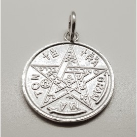 Colgante tetragrámaton plata