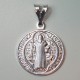 Medalla San Benito plata